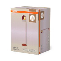 Decor Corolle Floor E27 Red OSRAM 4058075849228