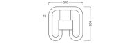 DULUX LED SQ EM &amp; AC MAINS V 13W 840 GR8 LEDVANCE 4099854501753