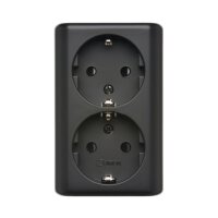 Kontakt Simon EGSZ2SNZ/49 EGSZ2SNZ/49 Zásuvka dvojnásobná typu Sch