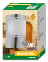 Ecolite venkovní designové nástěnné svítidlo se senzorem