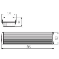 Prachotěsné svítidlo DICHT N-258/PS 31052 Kanlux starý kód 30015
