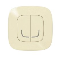 Valena Allure with Netatmo - 2násobný spínač s ''N'' vodičem, béžová LEGRAND