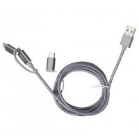 KABEL 3V1 MICROUSB/USBC/LIGHT LEGRAND 050693