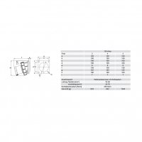 PCE 744-6 744-6 přívodka vestavná 4P, 125A /