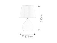 Ingrid E14 1X 40W IP20 krémová RABALUX 4475