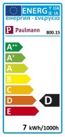 Žárovka 7W E14 čirá 800.15 PAULMANN 80015