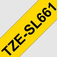 BROTHER TZE-SL661, žlutá/černá (36mm, samolaminovací), délka 8m