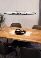 Závěsné svítidlo GIANELLA LED černá/bílá 38W EGLO 900948