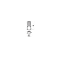XPIKO RECESSED FIX DOWNLIGHT 5W 3000K SB