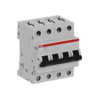 S204M-C63UC jistič 4P 63A char. C ABB 2CDS274061R0634