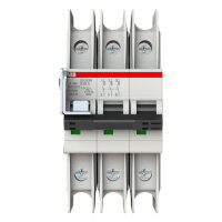 ABB SU203M-K20 jistič char. K 10kA 20A 3P  dle UL489 a CSA 22.2 No. 5