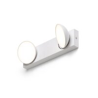 ELISEO II přisazená bílá 230V LED 2x5W 3000K RENDL R13916