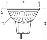 Světelný zdroj LED MR16 P 3.4W 840 GU5.3 LEDVANCE 4099854457678