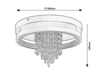 MARIBELL černá LED 20W IP20