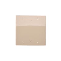 Kryt pro jedné žaluzie pro spínače a elektronické ovládání krémová DKE11/41