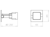 Teleskopická přístrojová krabice 68x70x50 mm, do zateplení KAISER 1159-61