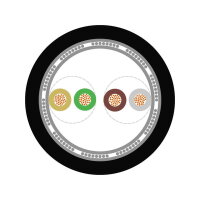 Nízkofrekvenční datový kabel UNITRONIC FD Li2YCY (TP) A BE 1X2X0,75 LAPP 0031413