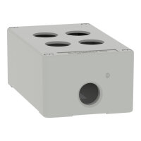 Skříň kovová, Šedá, M20 4 otvory, 22MM 80X130X51,5 UL CSA    SCHNEIDER XAPD2204