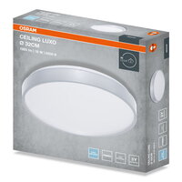 CEILING LUXO SILVER ? 32 cm 18W 6500K IP20 SILVER OSRAM 4099854651656