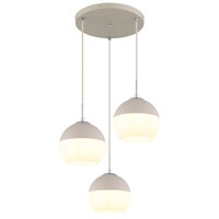 Závěsné svítidlo RAGUSA písková 3x E27, max. 60W 230V GLOBO 15999-3HR