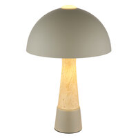 Stolní lampa PAULIN šedá 1x E27 ILLU, max. 40W 230V GLOBO 51070110