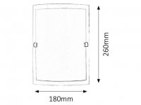 Rabalux 3687 Nedda E27 MAX 60W IP20