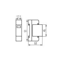 Přepěťová ochrana KSD-T2 275/40 1P 23130 Kanlux