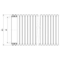 KD 09090 CC  TRUBKA DVOUPL. KOPODUR
