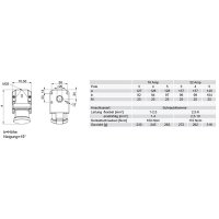 přívodka nástěnná 3P, 16A/230V, 6h, IP44, s víčkem PCE 513-6d