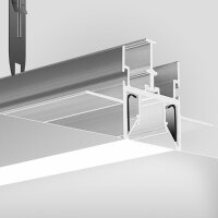 LED hliníkový profil KLUŚ FOLHAK neanodizovaný 2m /B8338_2m/ ALUMIA A08338N_2