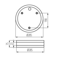 Svítidlo zářivkové přisazené JURBA DL-218O 08980 Kanlux