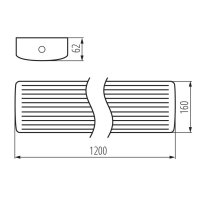 Kanlux 33891 MEBA LED 22-40W NW/WWSvítidlo LED