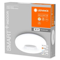 Stropní svítidlo LEDVANCE SMART WIFI ORBIS DONUT RD 400 TW WT