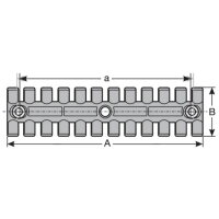 Odlehčení tahu ZL-MH 121 mosazné pouzdro 5mm MURRPLASTIK 87701218