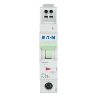 PLI-C8/1 Jistič PLI (bezšroubové svorky nahoře) char C 1-pólový 10kA 8A 101255