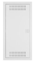 Multimediální rozvodnice podomítková IP30, perforovaná dvířka, 728x358x94mm