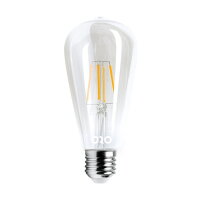 ORO-E27-ST64-FL-CLARO-8W-DW