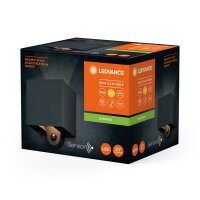 Endura Style Sensor USB Adjustable Beam Dark Gray LEDVANCE 4099854185403