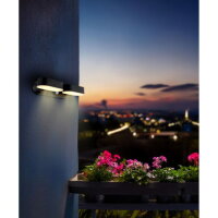 Solární svítidlo SOLAR černá matná 7,2W 3000K GLOBO 36509