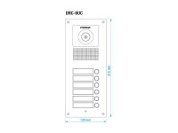 Commax DRC-6UC DRC-6UC, Commax barevná dveřní kam.jedn