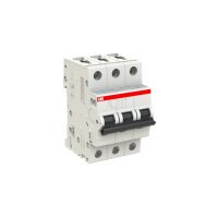 S203-D16 3 fázový jistič 16 A char. D 6kA ABB 2CDS253001R0161