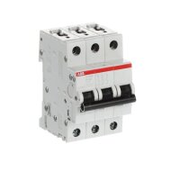 S203M-K4 3 fázový jistič 4 A char. K 10kA ABB 2CDS273001R0337