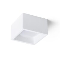 LOKA SQ přisazená sádrová 230V LED GX53 7W RENDL R14166