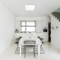 SEMPRE SQ 63 stropní mléčný akryl 230V LED 76W 3000K RENDL R12439