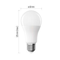 LED žárovka Basic A60, E27, 15,3W (100 W), 1521 lm, Neutrální bílá EMOS ZL5F68
