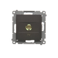 DAK1.01/46 Zásuvka anténní TV jednoduchá