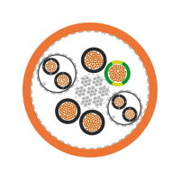 Servokabel ÖLFLEX SERVO 719 CY 4G10+(2x1)+(2x1,5) LAPP 1020030