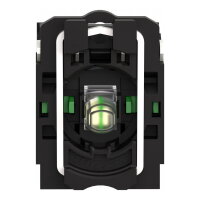 Schneider ZB5AW0B13 Polosestava objímky, 2 Z, 24V, bílá