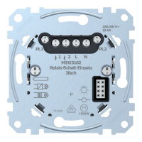 Mechanizmus spínacího relé, Merten, dvojitý, 2200 W SCHNEIDER MEG5162-0000