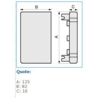 LAN 120x80 W 02262 LAN 120X80 W TERMINALE IBOCO B02262